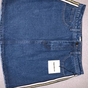 Jean skirt